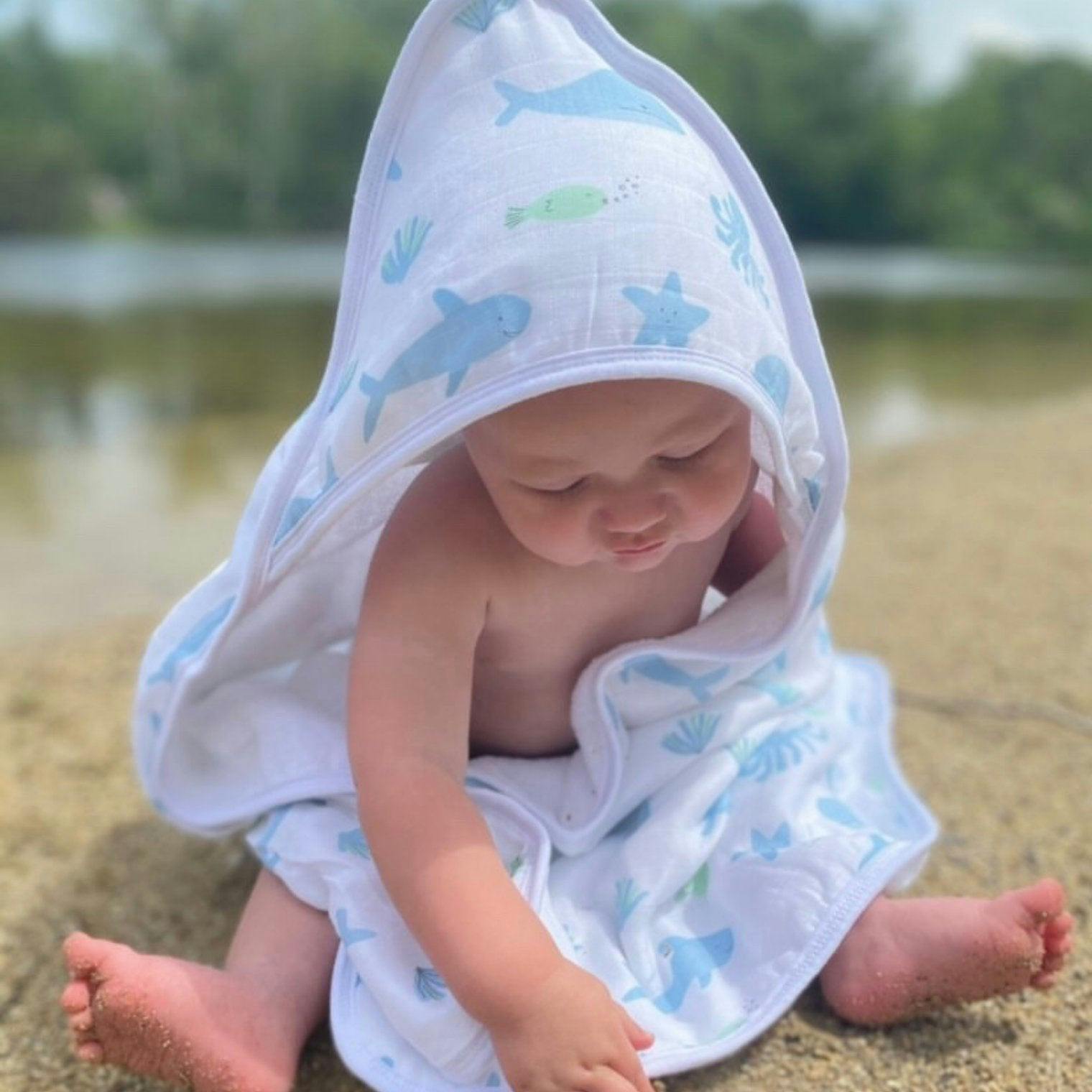Hooded Towel- Eye See You