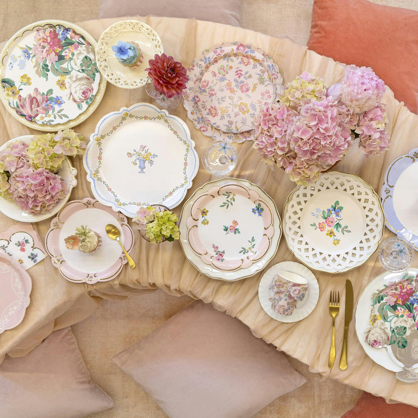 Rococo Posy Side Plates
