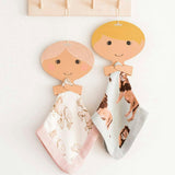 Planets Mini Lovey Two-Layer Muslin Security Blanket