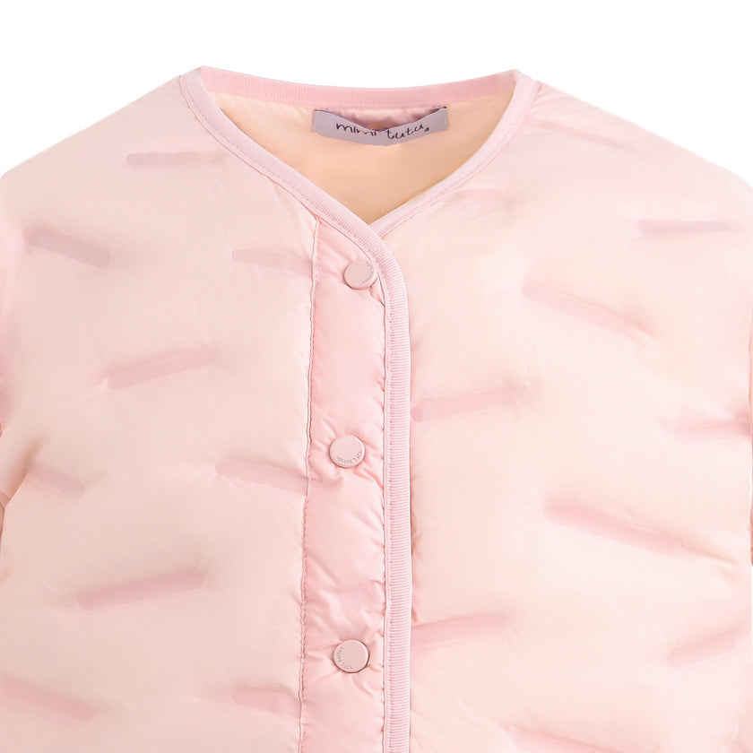 Pink Quilted Jacket
