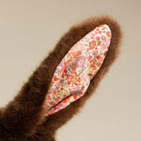 Martin the Rabbit - Steiff Faux Fur - Coquelicot Liberty