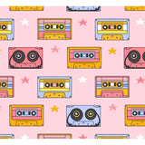 Biker Shorts in Cassettes/Stars
