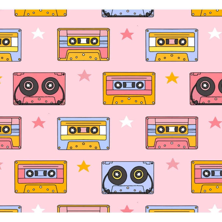 Biker Shorts in Cassettes/Stars