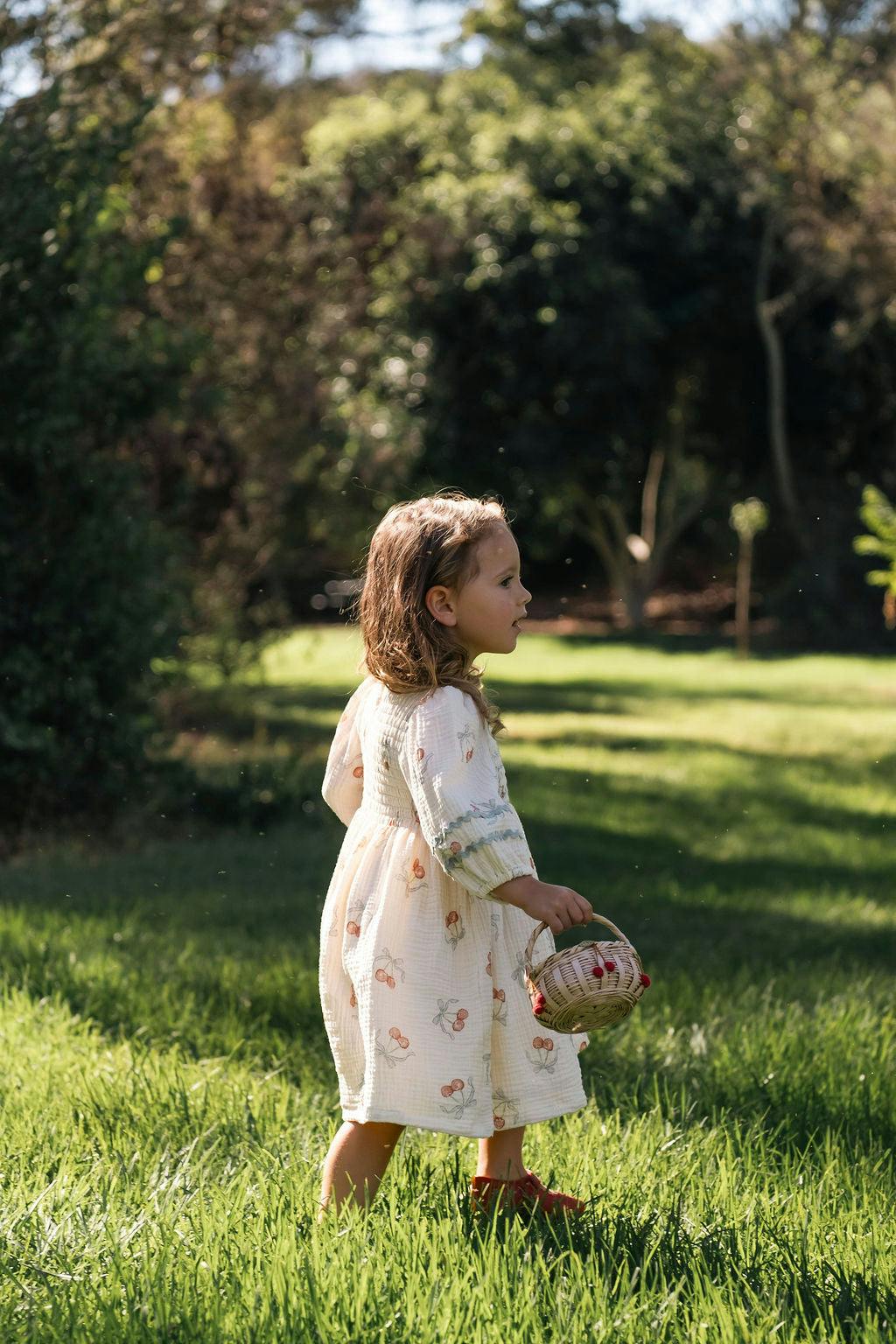 Maeve Dress in Winter Chérie