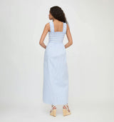 The Ashlyn Nap Dress - Blue/White Stripe