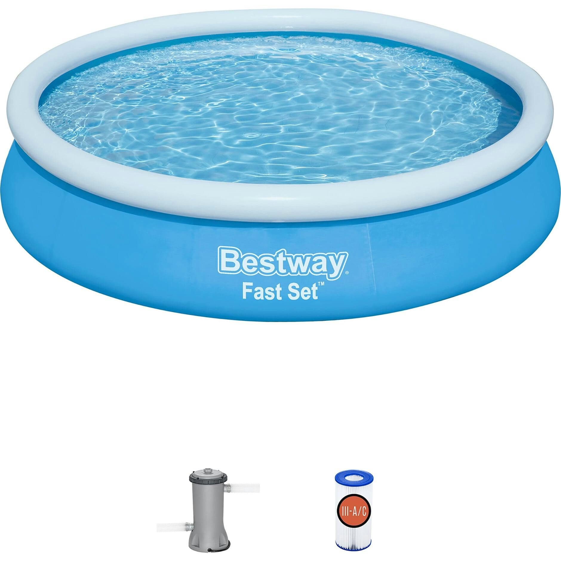 Fast Set: Pool Set - Blue 12' x 30