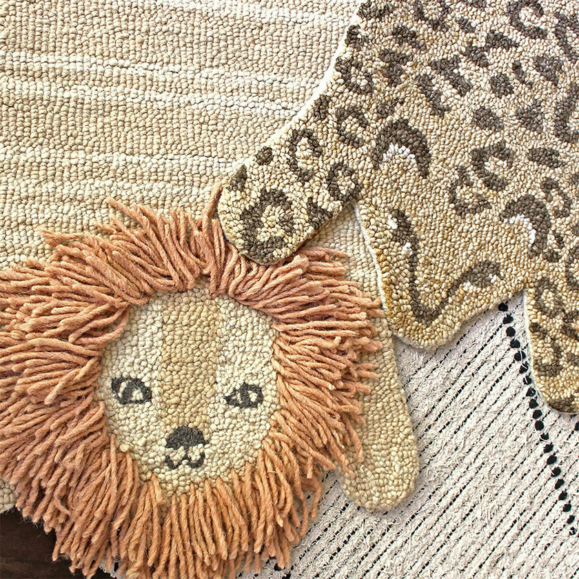 Leopard Decorative Nursery Rug