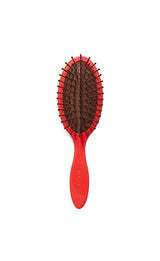 Travel Detangling Hair Brush in Ruby