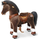 Model Y® Horse Ride-On Toy Age 4–7 – Chocolate Brown