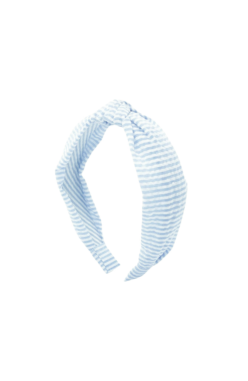 Seersucker Knot Headband