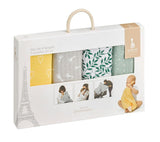 4 Colored Swaddles Set | Sophie la Girafe