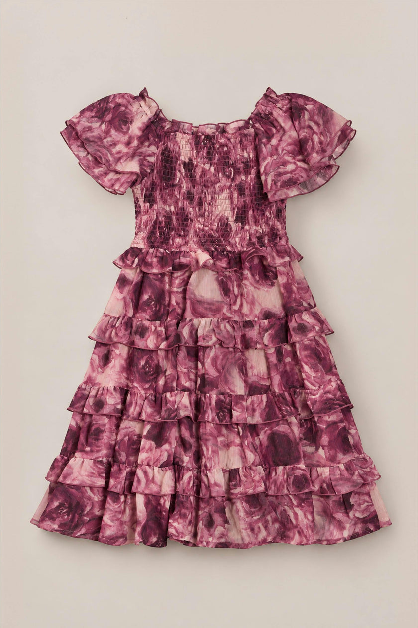 Mini Winnie Dress in Dreamy Roses