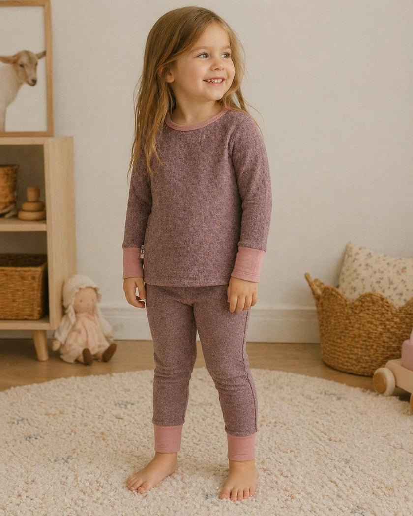 Brushed Sweater Knit Lounge Set