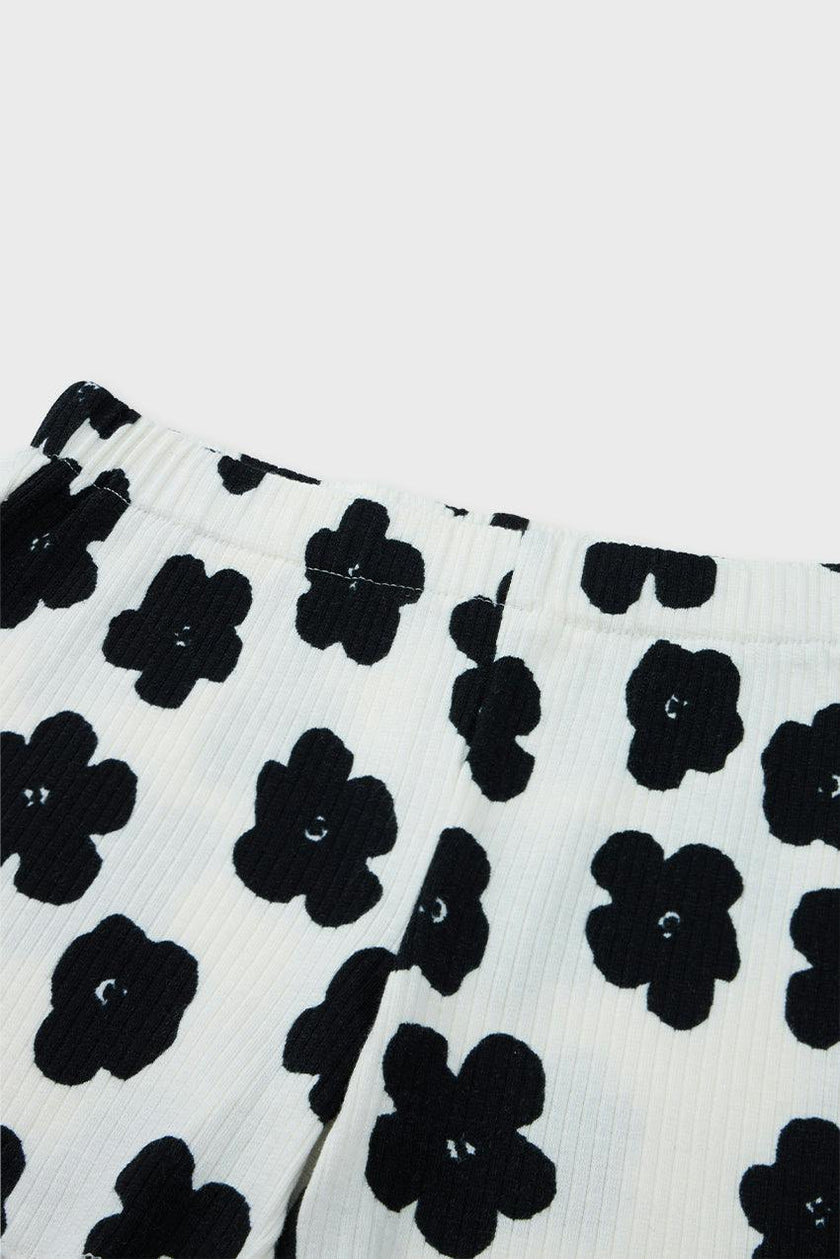 Organic Cotton Ribbed Short