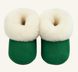 Alpaca Fur Baby and Kids Booties Slippers in Golden Honey