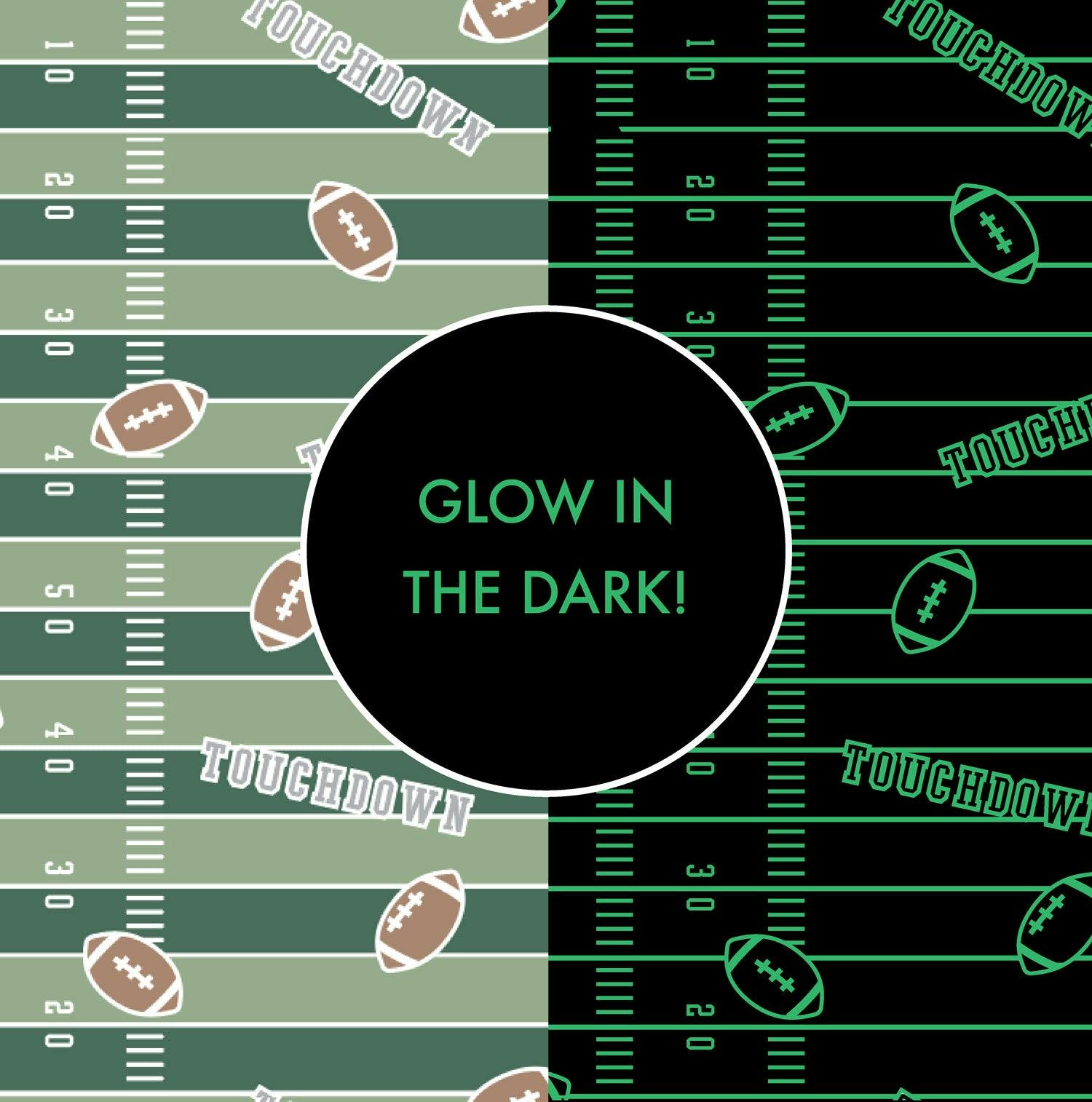 Football Field - Glow in the Dark - Long Sleeve Loungewear Set