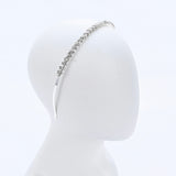 Silver Crystal Headband