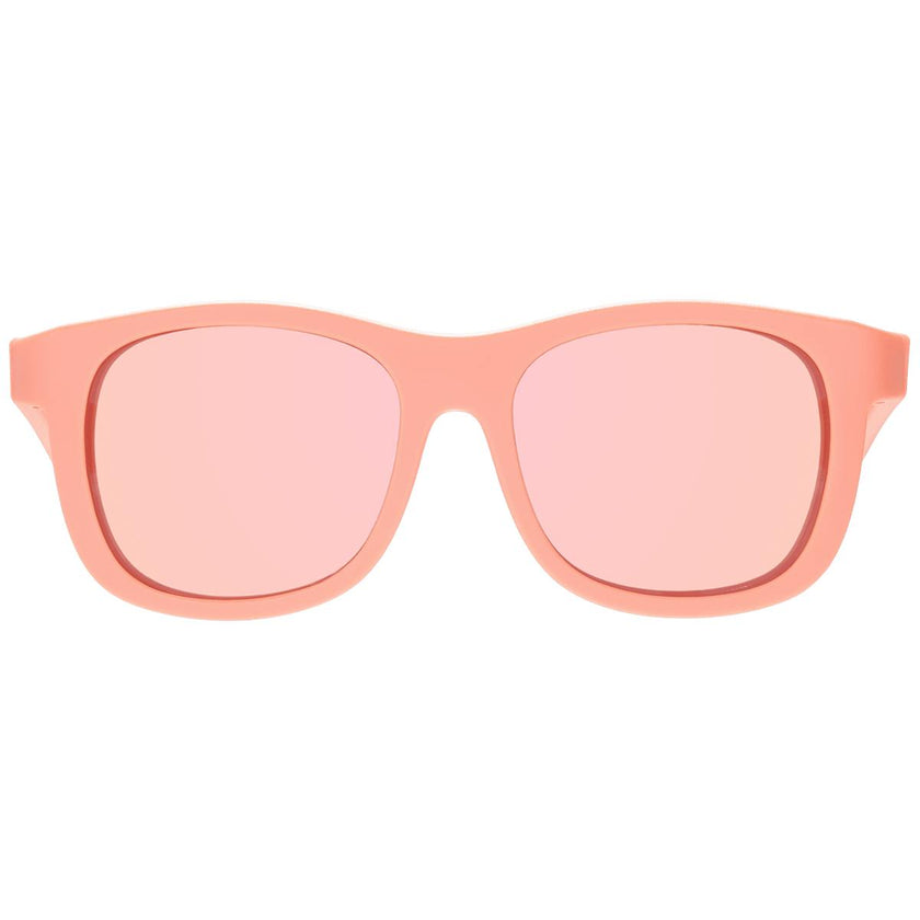Perfectly Papaya Navigator | Polarized Peach Mirrored Lenses