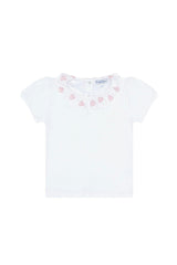 Pink Heart Print Tee