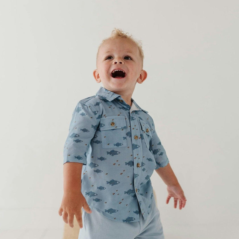 Boys Utility Shirt in Baseball