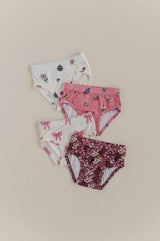 Girls Underwear in Rose Elegance Bows
