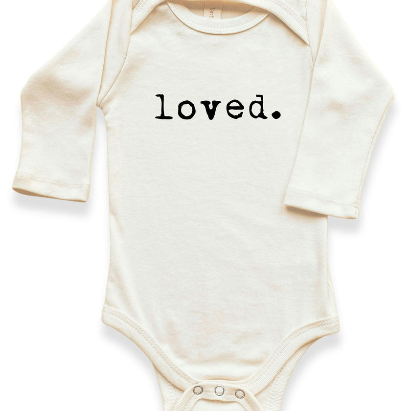 Loved. Organic Baby Bodysuit Long Sleeve