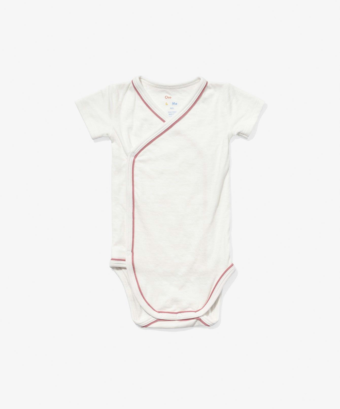 Crossbody Short Sleeve One-piece