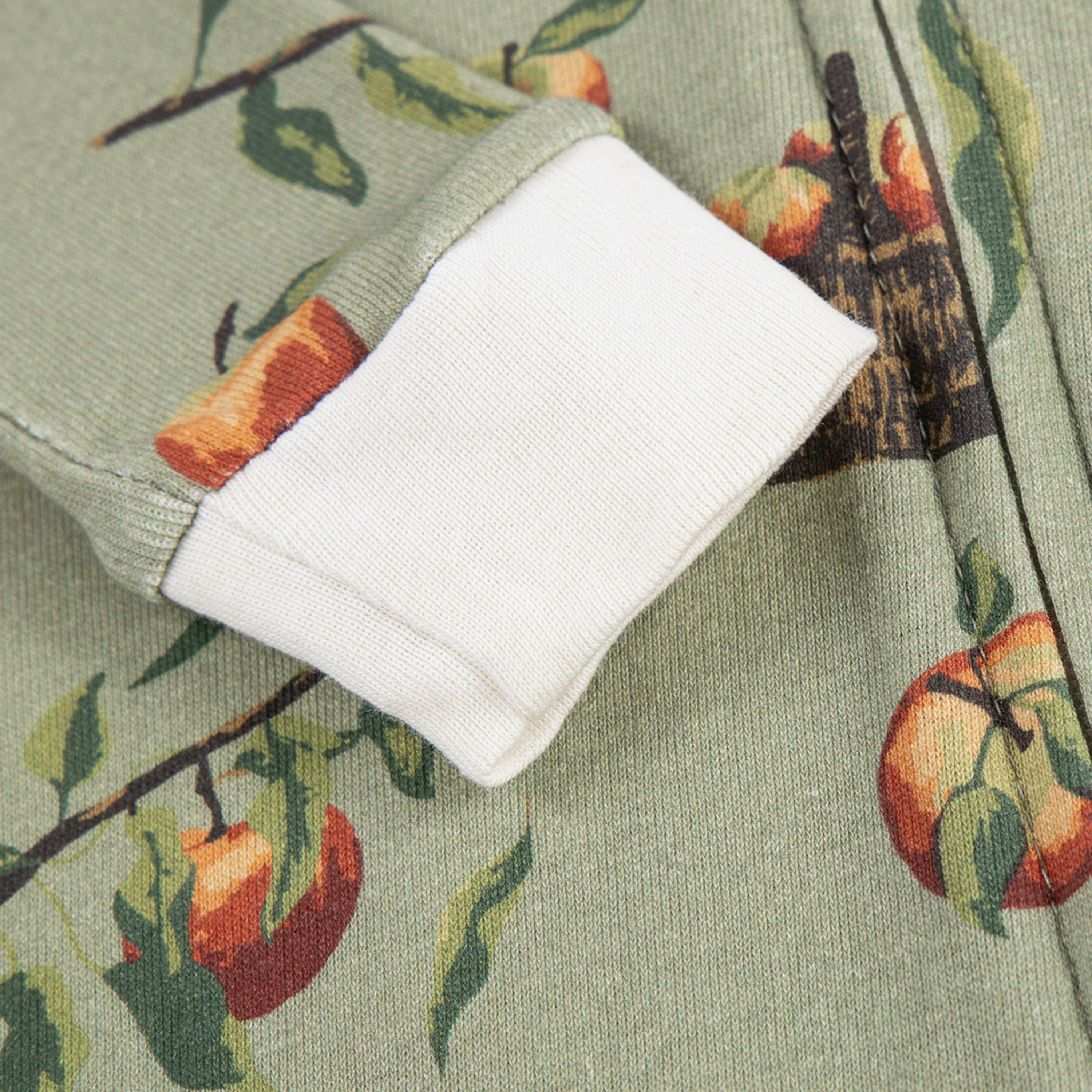 Apple Orchard Organic Cotton Zipper Pajama