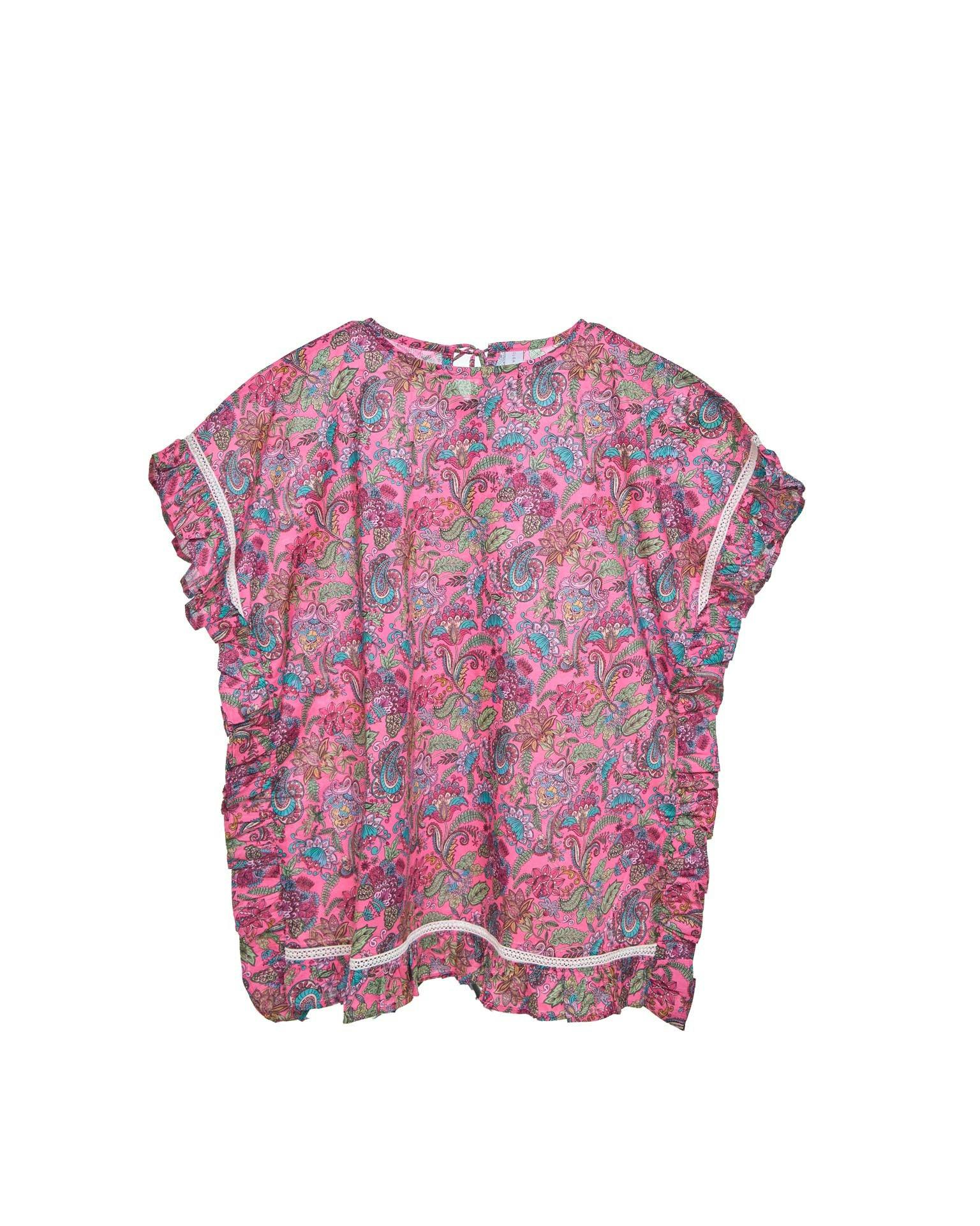 Girls Frilly Cover Up – Lightweight Cotton (Liberty)