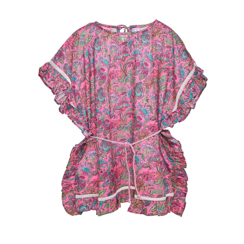 Girls Frilly Cover Up – Lightweight Cotton (Liberty)