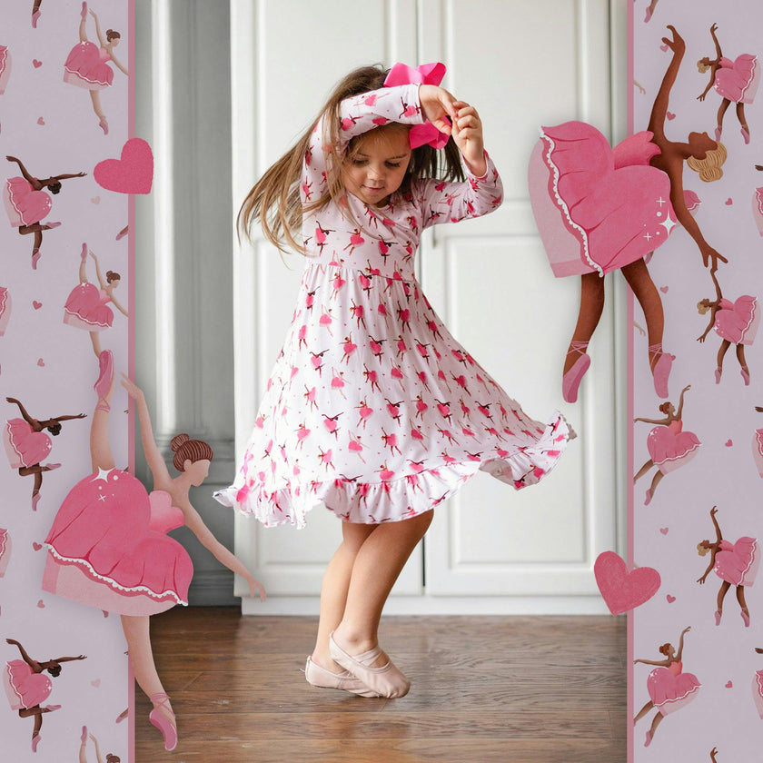 Love on Pointe Twirl Dress