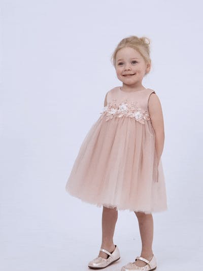 Rose Zinara Ribbon Bloom Gown