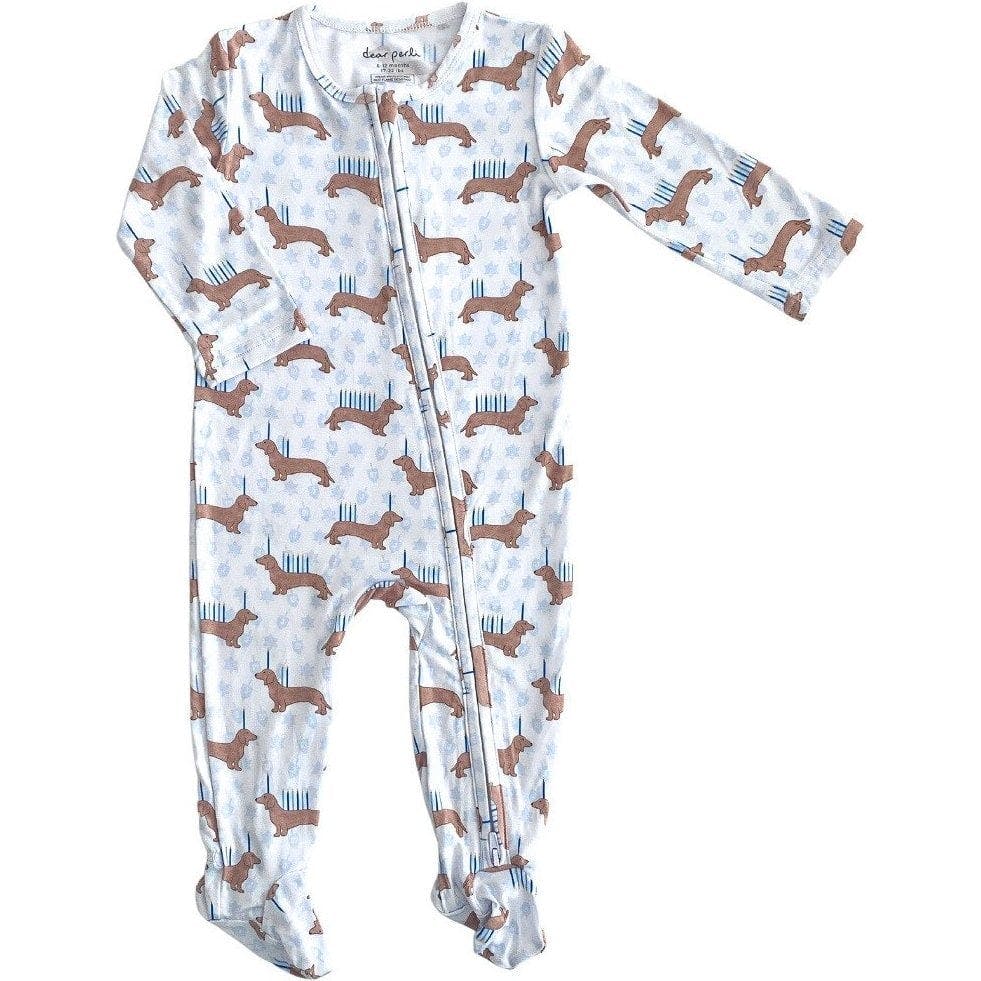 Footie Zippered One Piece
