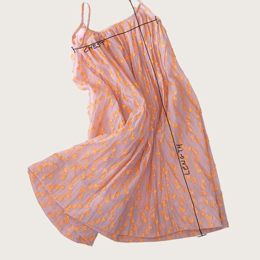 Cleo Green Stripe Cotton Slip Dress