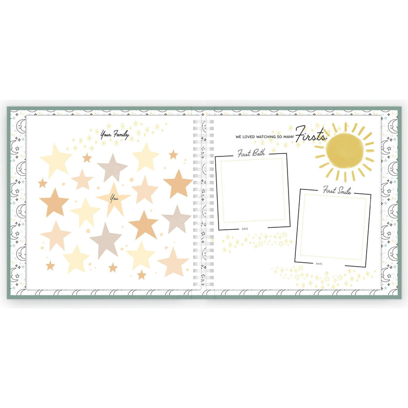 Celestial Skies Luxury Baby Memory Book