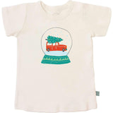 graphic tee | snow globe