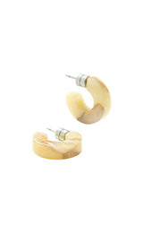 Muse Hoops in Crème