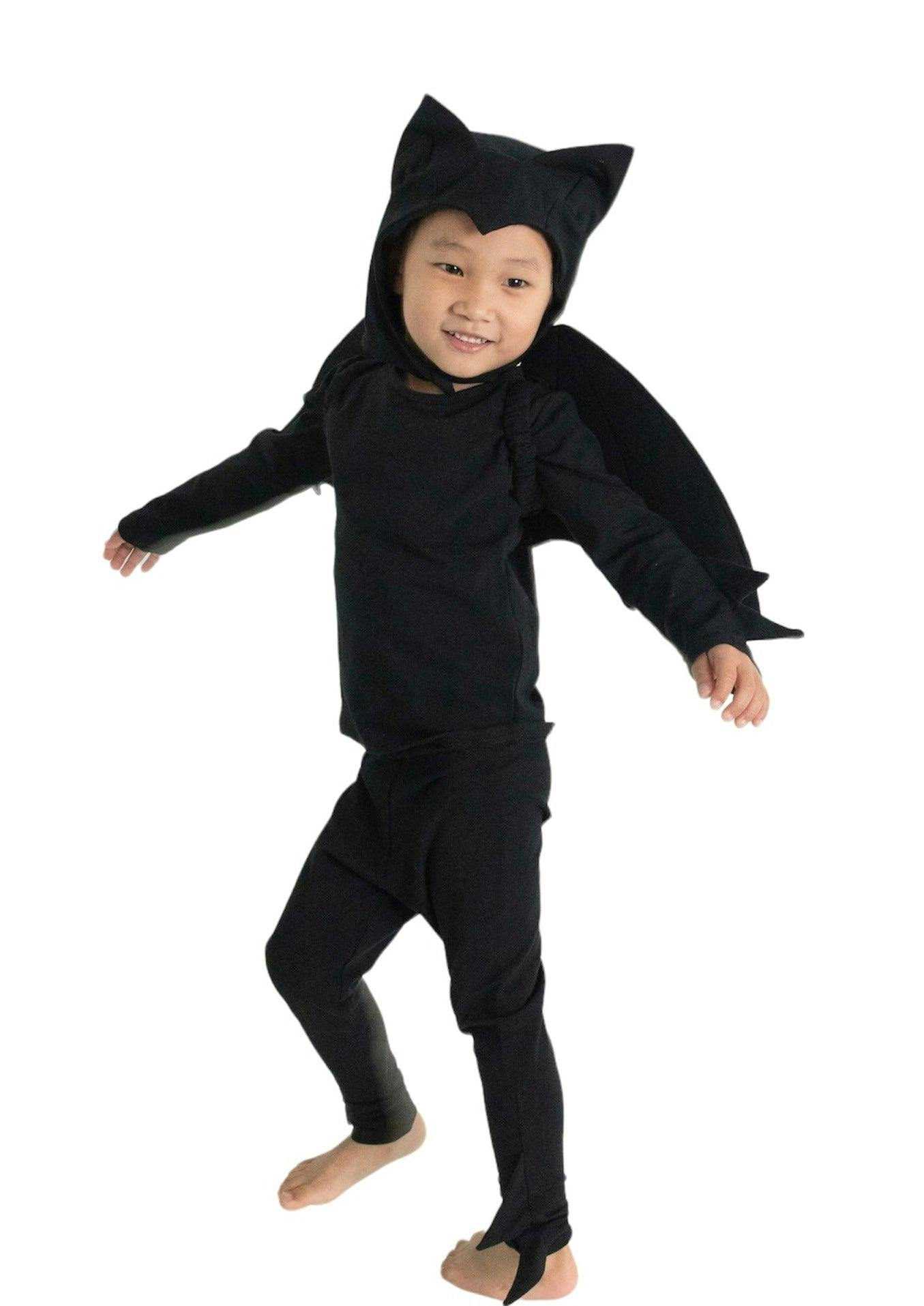 Black Bat Halloween Costume