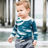 Vintage Surf Bamboo Long Sleeve One Piece