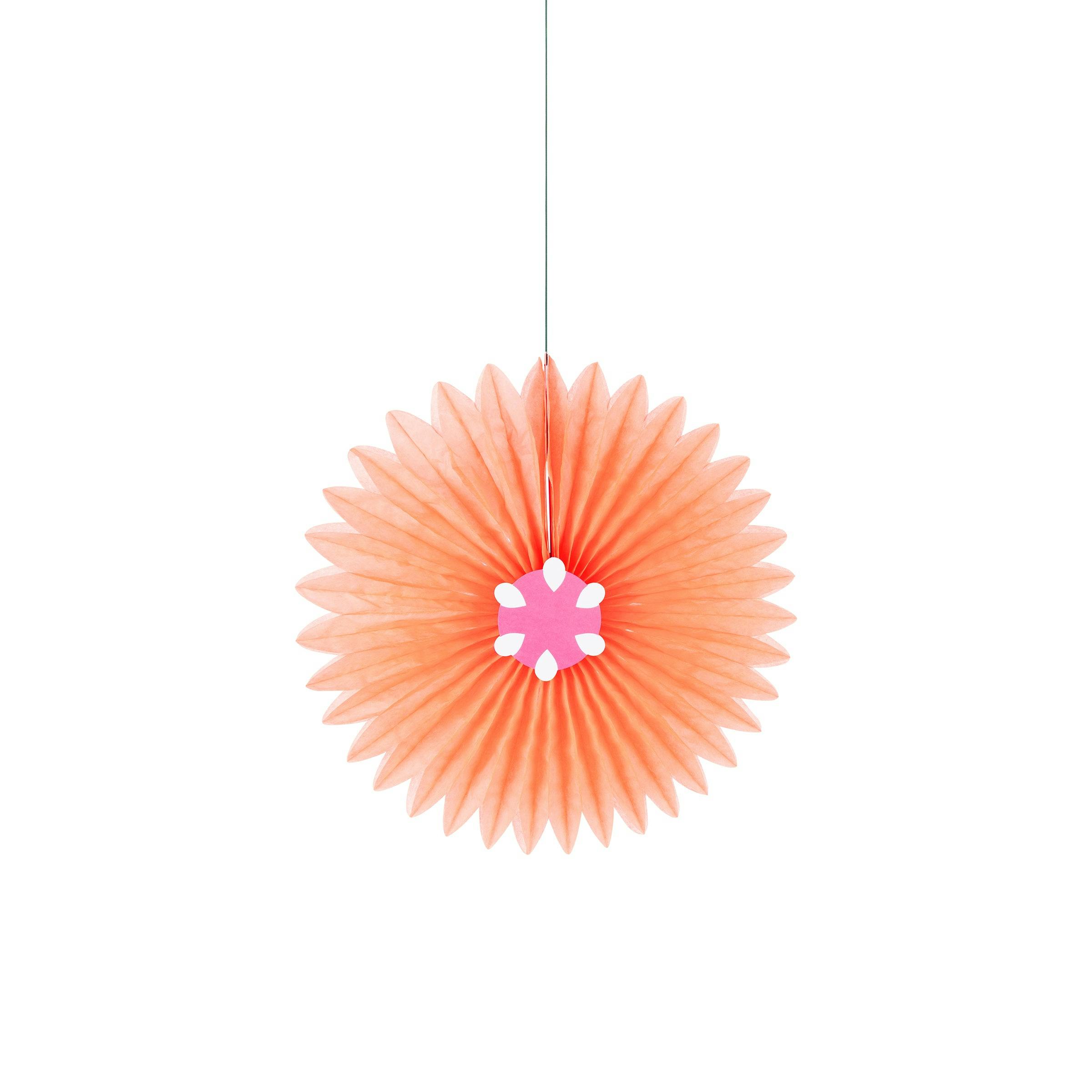 Tropical Fruit Honeycomb Decorations