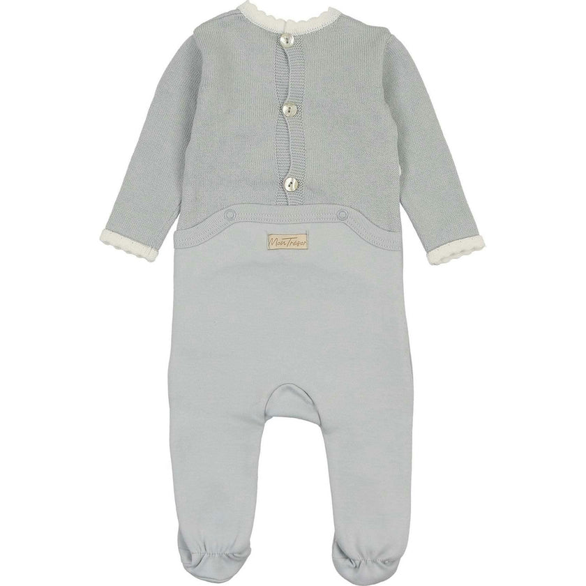 Classic Wrap Footie Blue Dawn