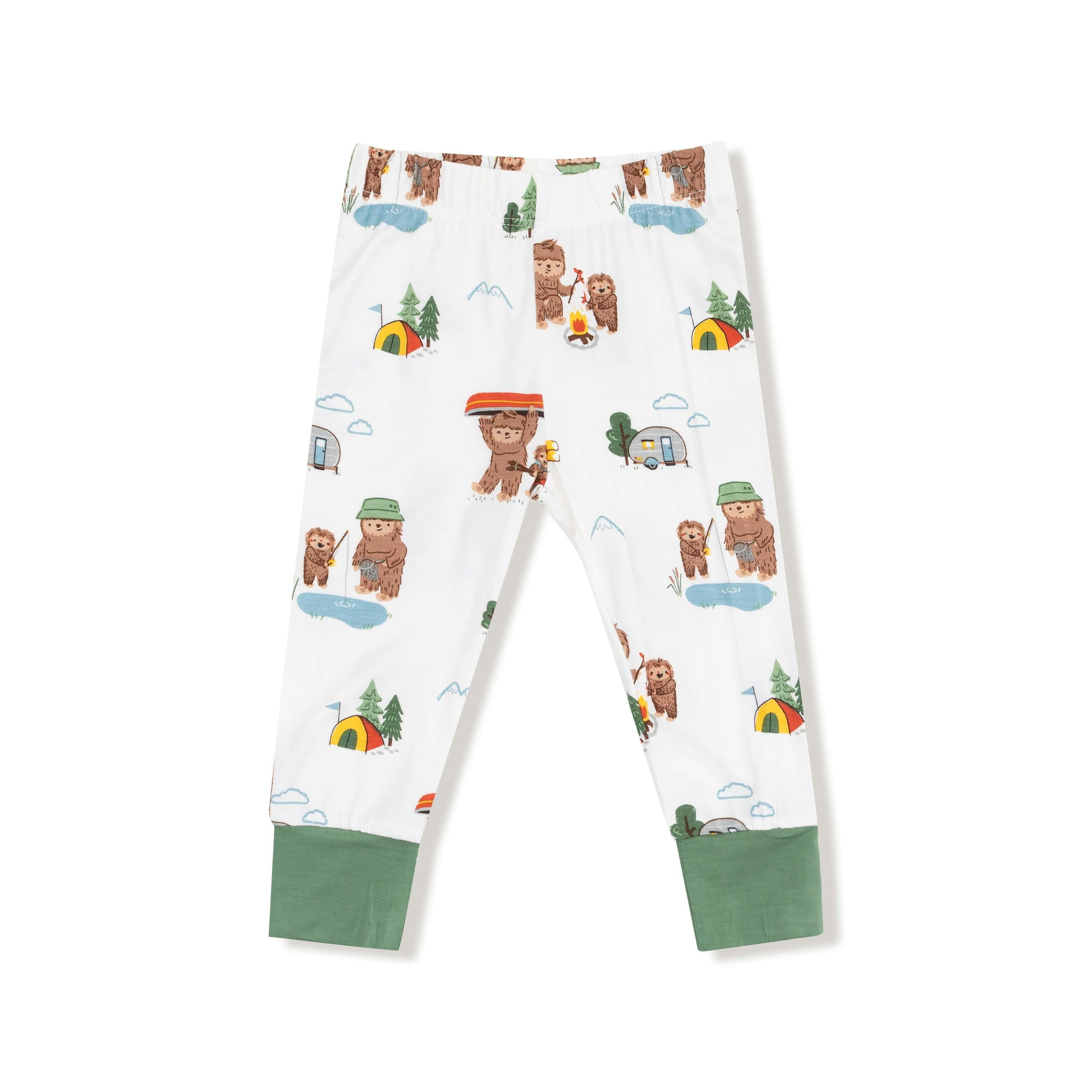 Bigfoot Camping - Long Sleeve Loungewear Set
