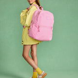 Kane Double Pocket Large Backpack, Pink