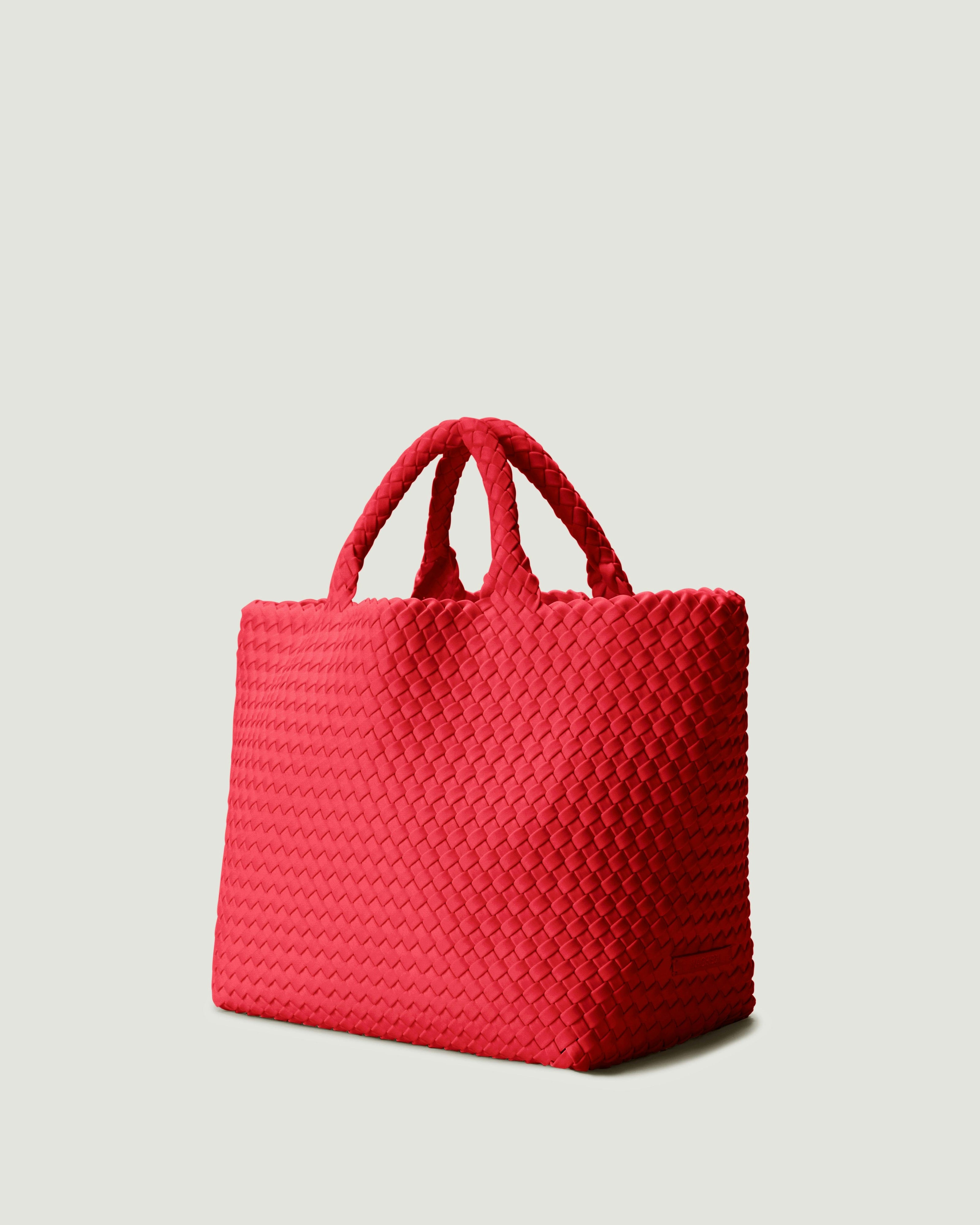 St. Barths Medium Tote | Cerise