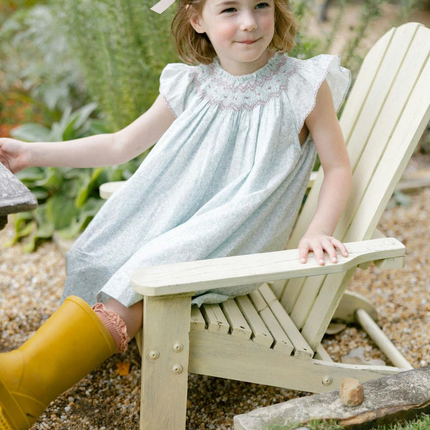 Daisy Dress in Verdant Blooms