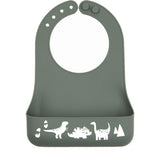 Dino Rawr Little Bites Narrow Bib