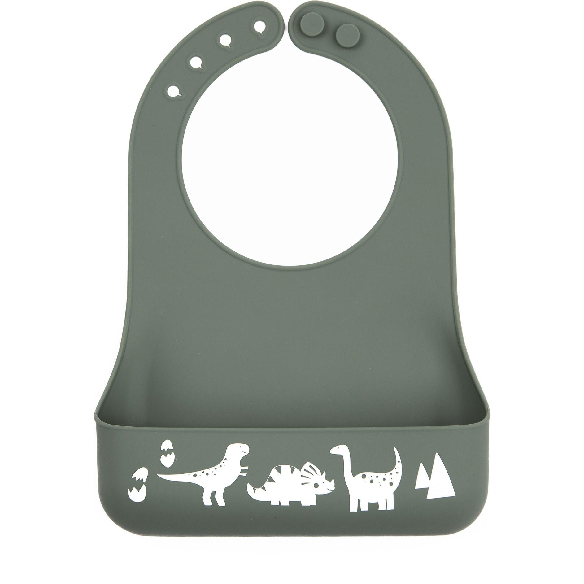 Dino Rawr Little Bites Narrow Bib
