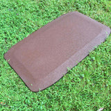 Fanny Pad 1.5" Thick Rubber Wear Mat - Set of 2 - Red