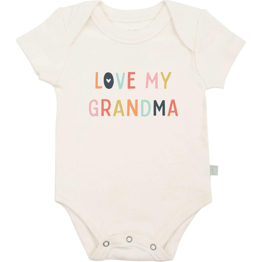 graphic bodysuit | love grandma