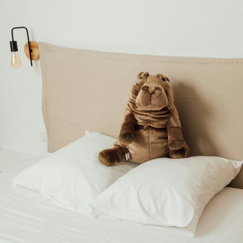 LA PELUCHERIE My Hippo Edgar - Large Sitting 50cm